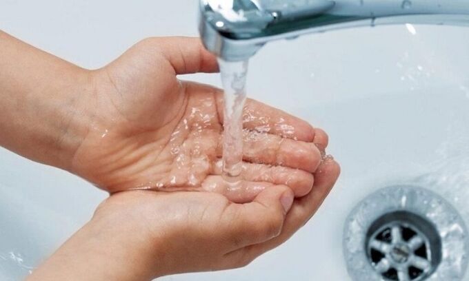 rankų plovimas kaip parazitų užkrėtimo prevencija