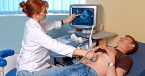 ultragarsinė žmonių parazitų diagnostika